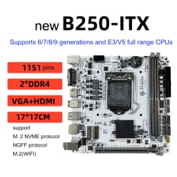 New desktop computer ITX mini motherboard with M.2 motherboard B75 B85 B250 B450 H310 H510 H610