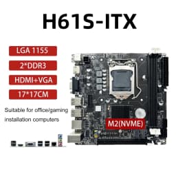 New desktop computer ITX mini motherboard with M.2 motherboard B75 B85 B250 B450 H310 H510 H610