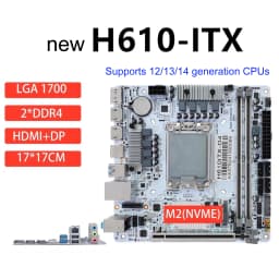 New desktop computer ITX mini motherboard with M.2 motherboard B75 B85 B250 B450 H310 H510 H610