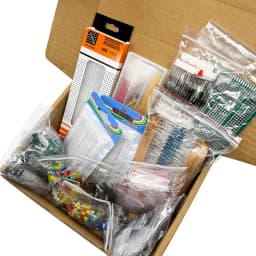2110PCS Electronic Components Kit - Ultimate Edition with Capacitors Resistors T0-92 LED PCB Board IC Breadboard for DIY Project