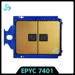 EPYC 7401 CPU 2.0GHz 24-Cores 48-Thread 64MB 170W LGA-4094 Official Unlocked Server CPU Processor Socket SP3 EPYC7401 Naples