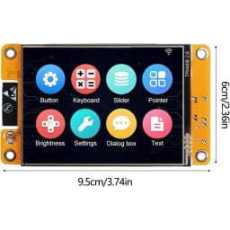 ESP32 Touchscreen 2.8inch TFT LCD Display ESP-WROOM-32 st7789 Resistive Touch Module 240 * 320 ESP32-2432S028R Bluetooth WIFI