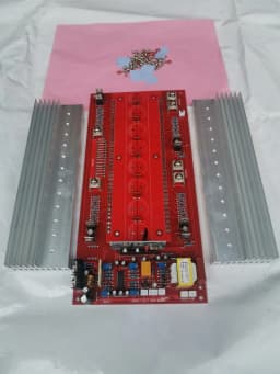 24V3500W, 48V6500W, 60V9000W, 72V12000W 220V pure sine wave inverter semi-finished motherboard (24 tubes)