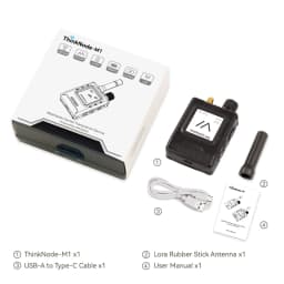 Elecrow ThinkNode-M1 Meshtastic LoRa Transceiver nRF52840 1.54" EPD Screen Real-time GPS function Case Optional-868 MHz