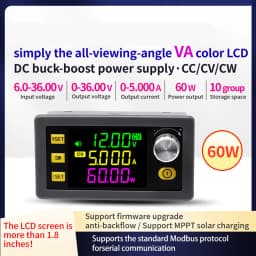 SK60/SK120/SK150 DC Buck Boost Converter CNC Adjustable Regulated Laboratory Power Supply Constant Voltage Current Module