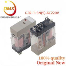 10Piece/LOT Original G2R-2-SN(S) G2R-1-SN(L) SNI 5A 10A AC110V AC220V 230VAC Intermediate relay 5pin/8pin
