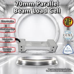 Mavin Micro Single Point Weighing Sensor 70mm Load Cell 0.3-10kg Aluminum Transducer for Kitchen & Jewelry Scales