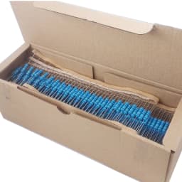 640Pcs 2W 1% 0.33R-1M 64ValuesX10Pcs Metal Film Resistor Kit Set