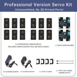SO-ARM101 Kit (Pro) Low-Cost Open-Source 6-Axis AI Robotic Arm Servo Motor Kit for LeRobot Hugging Face Projects