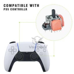 TMR MAX Electromagnetic JoystickGamepad Repair Replacement Anti-Drift for PS5 PS4 Xbox Series Controller