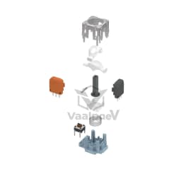 TMR MAX Electromagnetic JoystickGamepad Repair Replacement Anti-Drift for PS5 PS4 Xbox Series Controller
