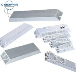 1PCS RXLG Aluminum Shell Braking Resistor 1000W 1200W 1500W 10R 20R 30R 40R 50R 75R 100R 150R 300R 400 Ohm