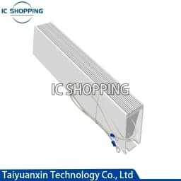 1PCS RXLG Aluminum Shell Braking Resistor 1000W 1200W 1500W 10R 20R 30R 40R 50R 75R 100R 150R 300R 400 Ohm