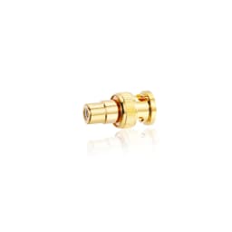 AudioQuest USA BNC Male to RCA Female 75 Ohm Coaxial Decoder Adapter