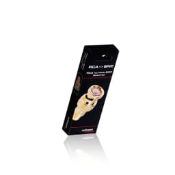 AudioQuest USA BNC Male to RCA Female 75 Ohm Coaxial Decoder Adapter