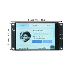 ESP32-S3 WiFi Bluetooth Development Board 4.0-inch Type C For EepSeek Xiaozhi AI Chat Robot 320*480 Intelligent Display Screen