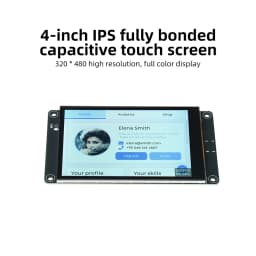 ESP32-S3 WiFi Bluetooth Development Board 4.0-inch Type C For EepSeek Xiaozhi AI Chat Robot 320*480 Intelligent Display Screen