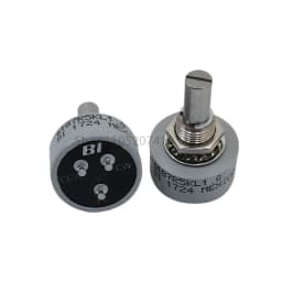 1pcs 360 Degrees Unlimited Brand New Conductive Plastic Potentiometer Single 6187R 1K 2K 5K 10K 6187-138A LF R20K
