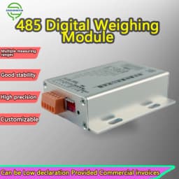 High Accuracy Single Channel Load Cell Transmitter RS485 Modbus RTU Digital Calibration Sigma-Delta AD Wide Temperature −40~85°C