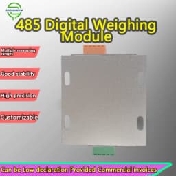 High Accuracy Single Channel Load Cell Transmitter RS485 Modbus RTU Digital Calibration Sigma-Delta AD Wide Temperature −40~85°C