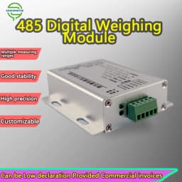 High Accuracy Single Channel Load Cell Transmitter RS485 Modbus RTU Digital Calibration Sigma-Delta AD Wide Temperature −40~85°C