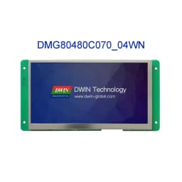 DMG80480C070_04WTC DMG80480C070-04WN WTR 7 Inch TFT 800*480 LCD Display RS232 TTL HMI Commercial Touch Panel Screen Smart UART