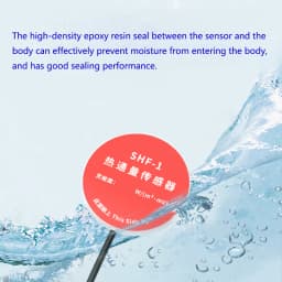 Soil heat flux sensor building wall heat flux meter meteorological agriculture forestry planting soil heat flux plate