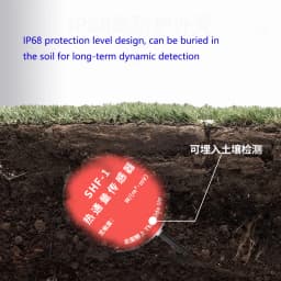 Soil heat flux sensor building wall heat flux meter meteorological agriculture forestry planting soil heat flux plate