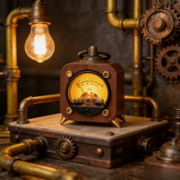 VU Pickup Meter Retro Wooden VU Level Indicator, Audio Rhythm Luminous Products