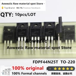 Aoweziic 2018+ 100% New Imported Original FDPF33N25TRDTU FDPF33N25T FDPF44N25TRDTU FDPF44N25T TO-220F 33A 44A 250V