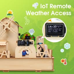 ACEBOTT ESP32 IoT Control Smart Farm Starter Kit Para Programación Gráfica Arduino