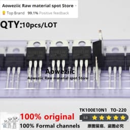 Aoweziic 100% New Imported Original TK40E10N1 K40E10N1 TK100E10N1 K100E10N1 TK100E10NE K100E10NE TK150E09NE K150E09NE TO-220
