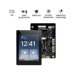 NEXTION ONX2432G028 2.8″ Genius Series ESP32-S3 LCD AI Smart Display CTP Touchscreen Development Board 2.4 GHz Wi-Fi Bluetooth 5