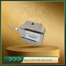 High-Precision Sensitivity Circular S-Type Load Cell 200kg Anti-Corrosion and Wear-Resistant with Non-Standard Customization