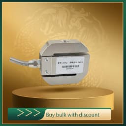 High-Precision Sensitivity Circular S-Type Load Cell 200kg Anti-Corrosion and Wear-Resistant with Non-Standard Customization