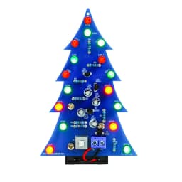 Christmas Tree Led Color Flow Circuit Board Welding Practice Board Welding Kit DIY Practice Teaching Circuit Board