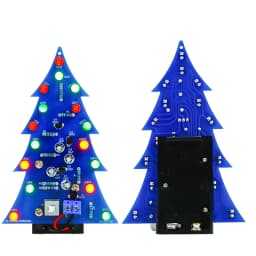 Christmas Tree Led Color Flow Circuit Board Welding Practice Board Welding Kit DIY Practice Teaching Circuit Board