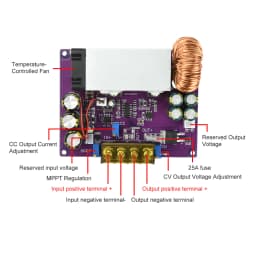 Universal DC 18-90V 800W Adjustable Step Down Module MPPT Solar Charge Controller For Lithium Battery Storage