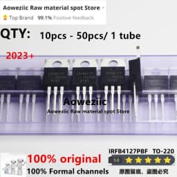 Aoweziic 2023+ 100% New Imported Original IRFB4127PBF IRFB4127 TO-220 Field Effect MOS tube N Channel 200V 76A