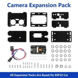 ACEBOTT Robot Toy Starter Kit for Arduino Project with ESP32 and Code Learning Develop Skill Full Version Smart Car Kit