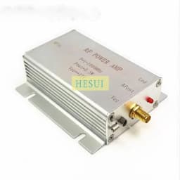 2.5W 1MHz- 1000MHz Amplifier 1MHz- 1GHz Broadband RF power amplifier module board CNC Al shielding shell