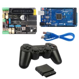 Emakefun For Arduino UNO Mega2560 R3 Expansion Board 6~35V With 4 Channels Motors Servos Ports PS2 JoystickRemoteControl