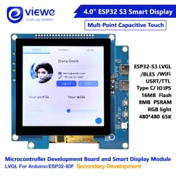 ESP32 S3 Dual Core LVGL 7inch 5inch 4.3inch 4inch HMI 16M Flash Ardu-ino WIFI&Bles Smart Display Screen RGB LCD TFT Module