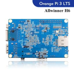Orange Pi 3 LTS 2G8G EMMC with HDMI+WIFI+BT5.0, AllWinner H6 SoC,Open Source Board Computer,Run Android 9.0/ Ubuntu/ Debian OS