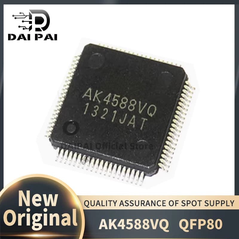 (5-10piece) 100% New original AK4588VQ AK4588 QFP-80 Chipset