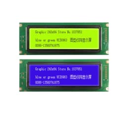 Lcd Module 24064 Display Blue Green UCI6963 intead LM24064DFW Korg 01/W O1/W FD EOS B900 QY300 800 replace