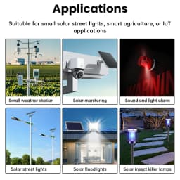 Waveshare Solar Power Management Module For 6V-24V Solar Panel Support MPPT USB Connection Battery Charger Power Supply