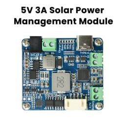 Waveshare Solar Power Management Module For 6V-24V Solar Panel Support MPPT USB Connection Battery Charger Power Supply