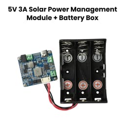 Waveshare Solar Power Management Module For 6V-24V Solar Panel Support MPPT USB Connection Battery Charger Power Supply