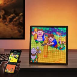 LED Pixel Display Bluetooth Smart Matrix Pixel Screen Panel Night Light Clock 16x16 32x32 64x64 Digital Lamp DIY Art Home Decor